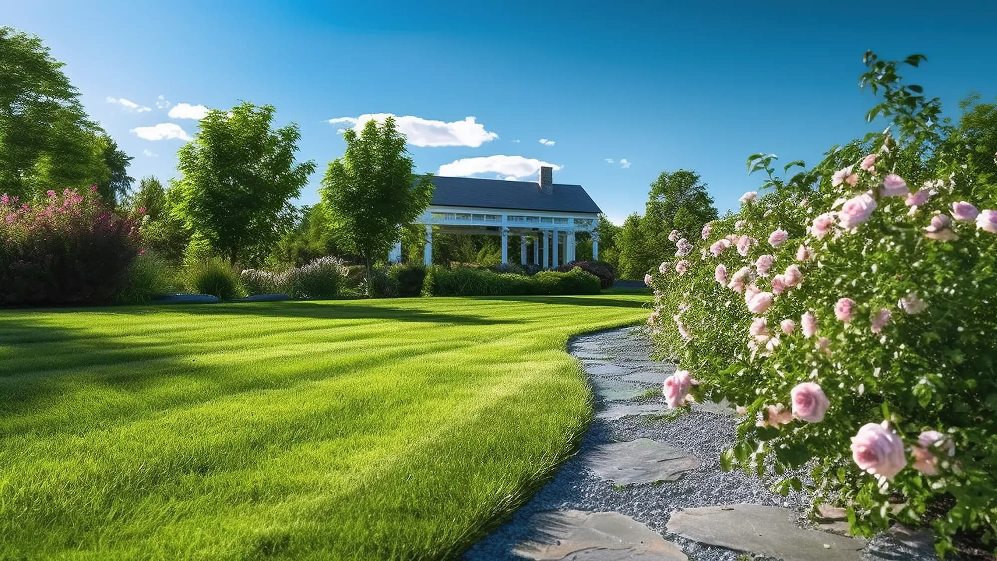 Piękny ogród AQUA GARDEN